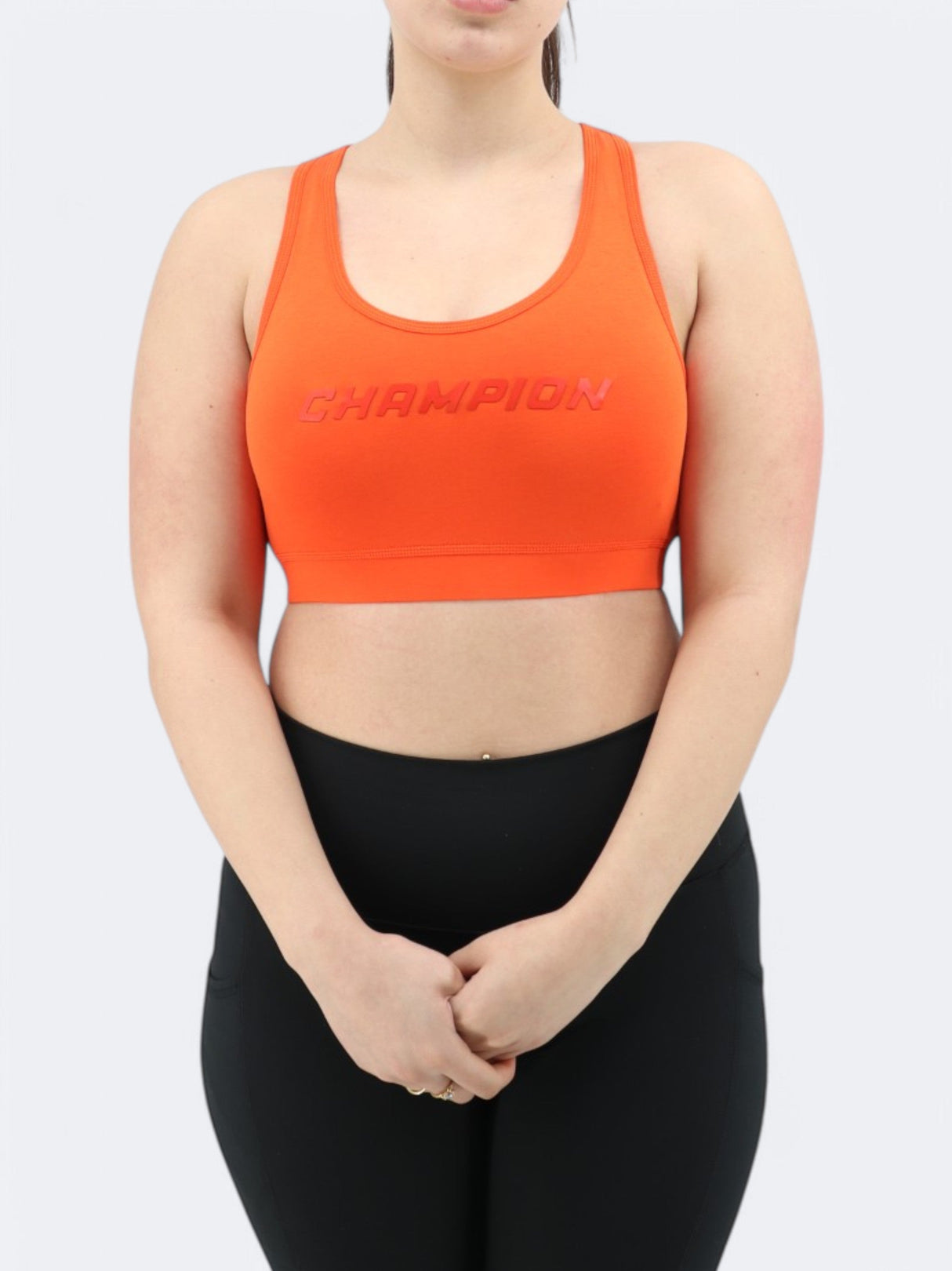 Image for Women's Printed Sports Cropped Top,Burnt Orange