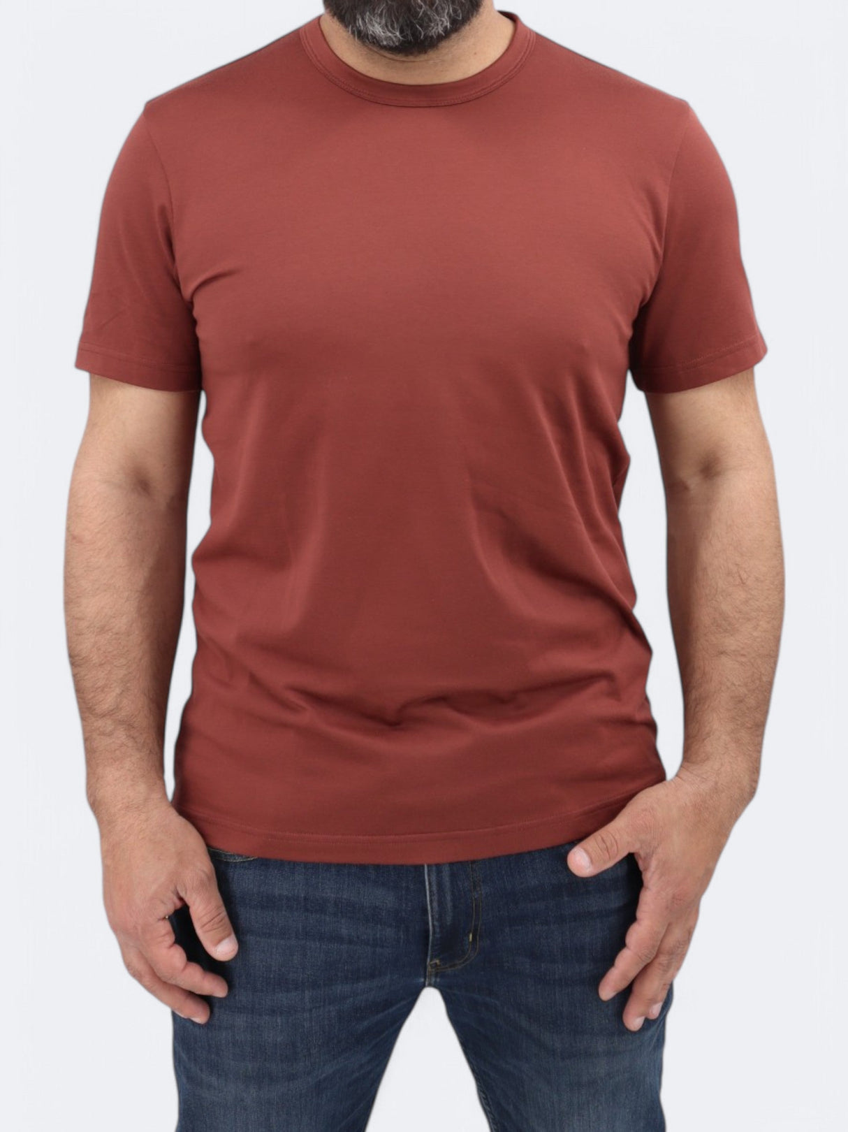 Image for Men's Plain T-Shirt,Maroon