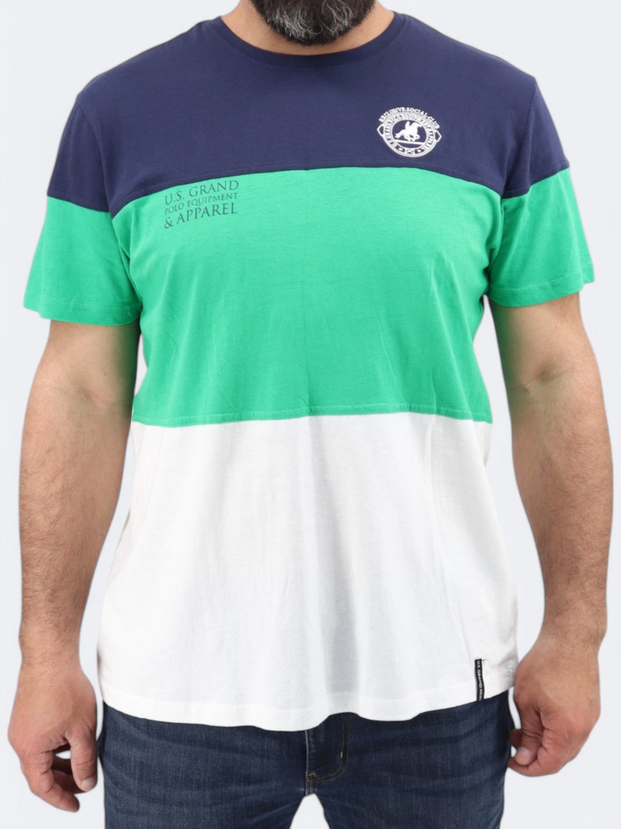 Image for Men's Colorblocked T-Shirt,Multi