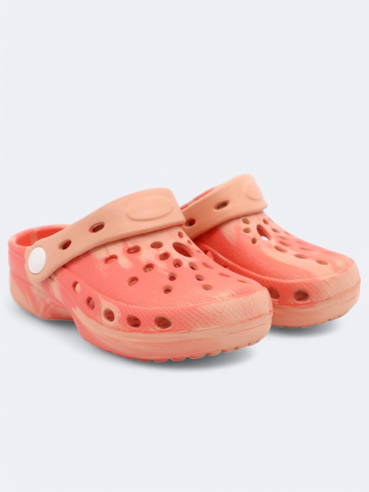 Image for Kids Girl's Printed Slippers,Peach