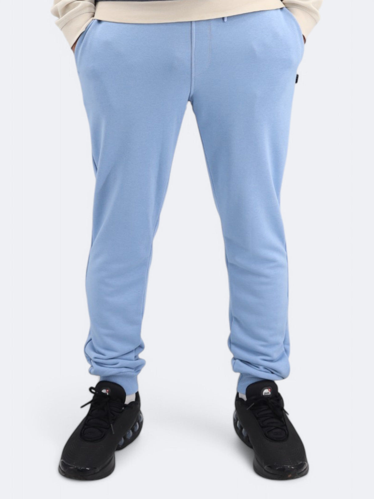 Image for Men's Plain Sweatpants,Light Blue