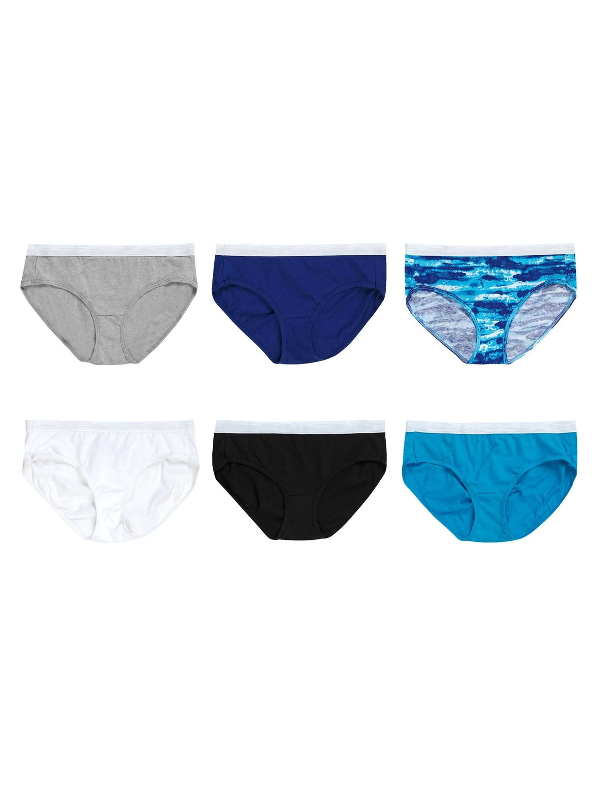 Image for Women's 6 Pcs Hipsters Set,Multi
