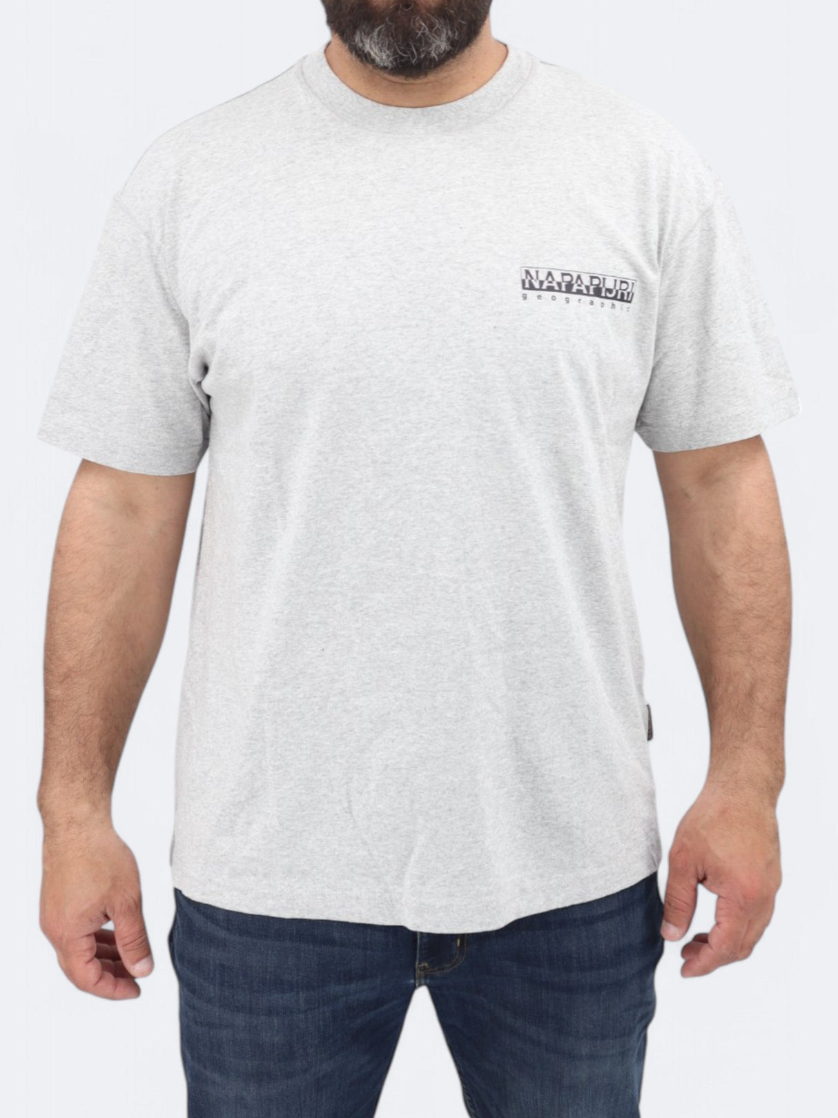 Image for Men's Printed T-Shirt,Grey