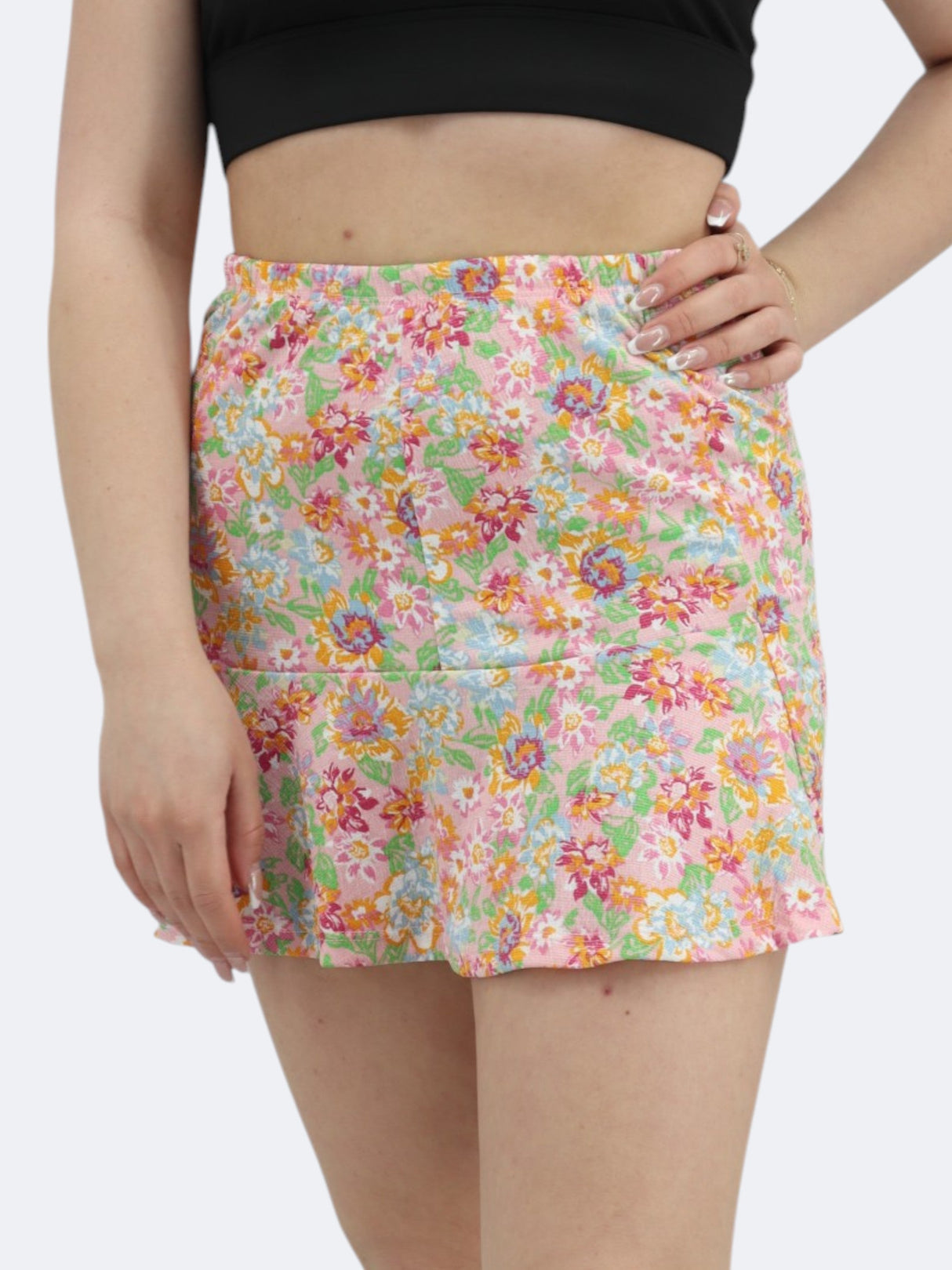Image for Women's Floral Printed Skirt,Multi