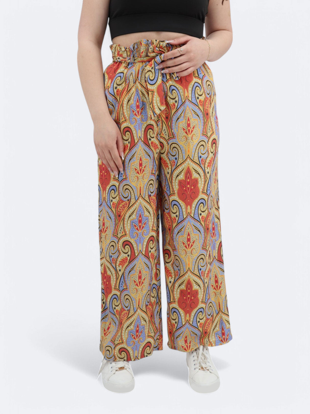 Image for Women's Printed Pants,Multi