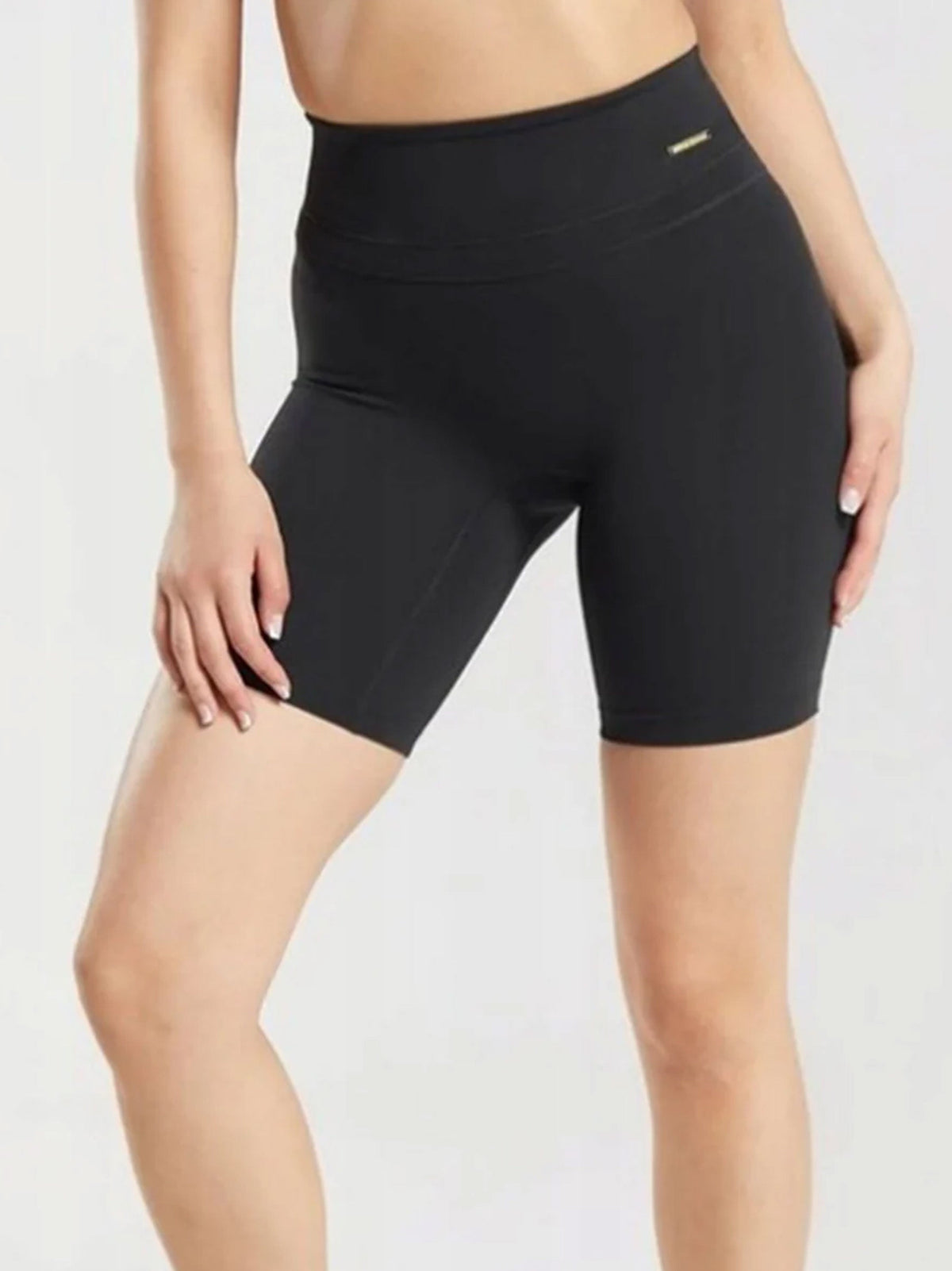 Image for Women's Plain Sports Shorts,Black