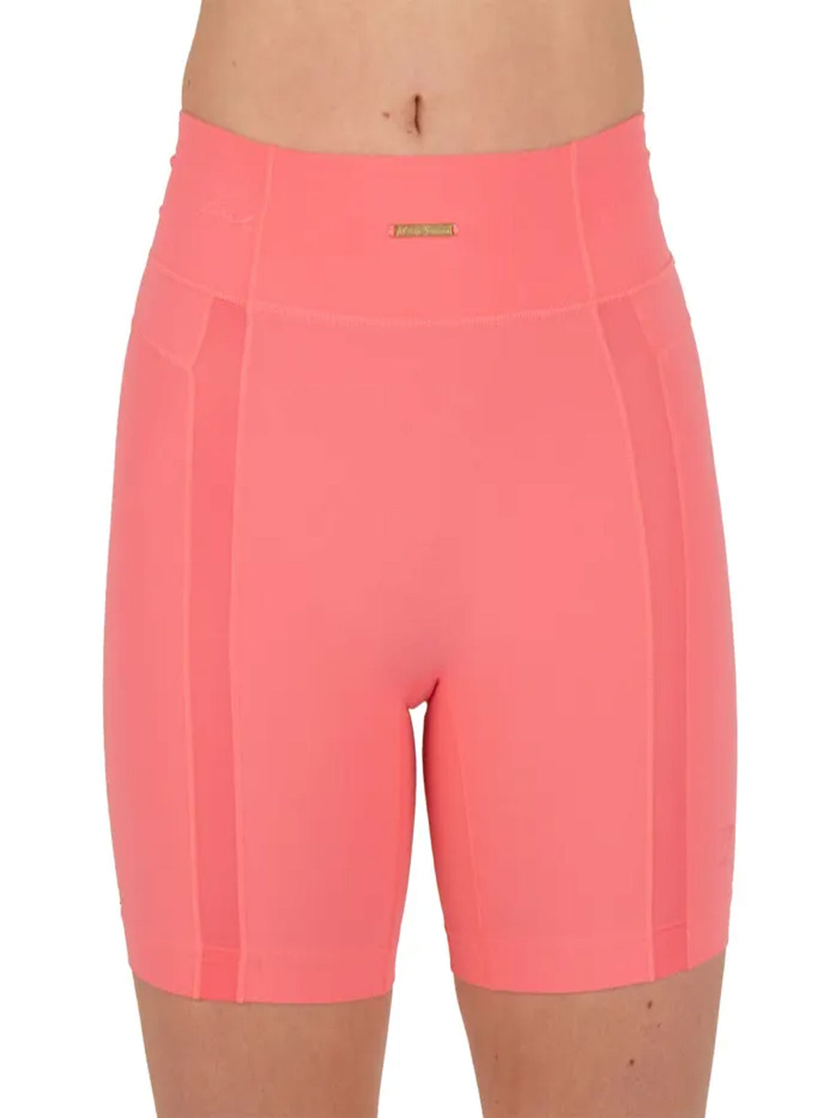Image for Women's Plain Sports Shorts,Coral