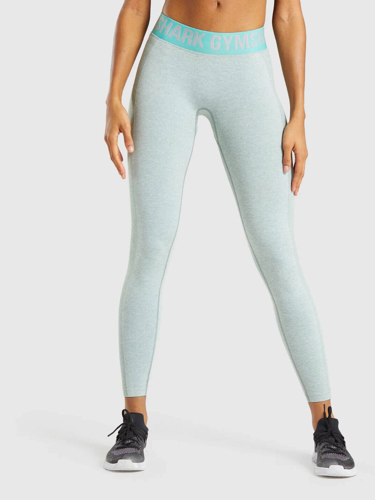 Image for Women's Textured Leggings,Mint Green