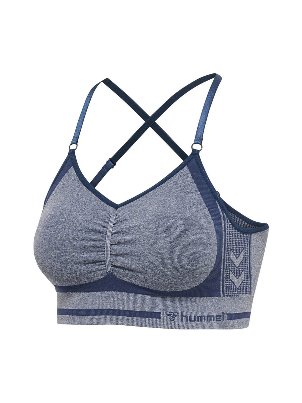 Image for Women's Ruched Front Sports Top,Blue