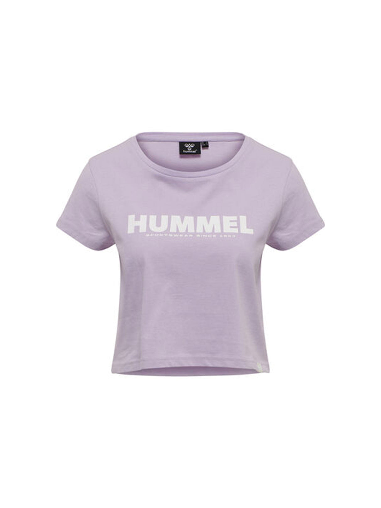 Image for Women's Printed Cropped T-Shirt,Lilac