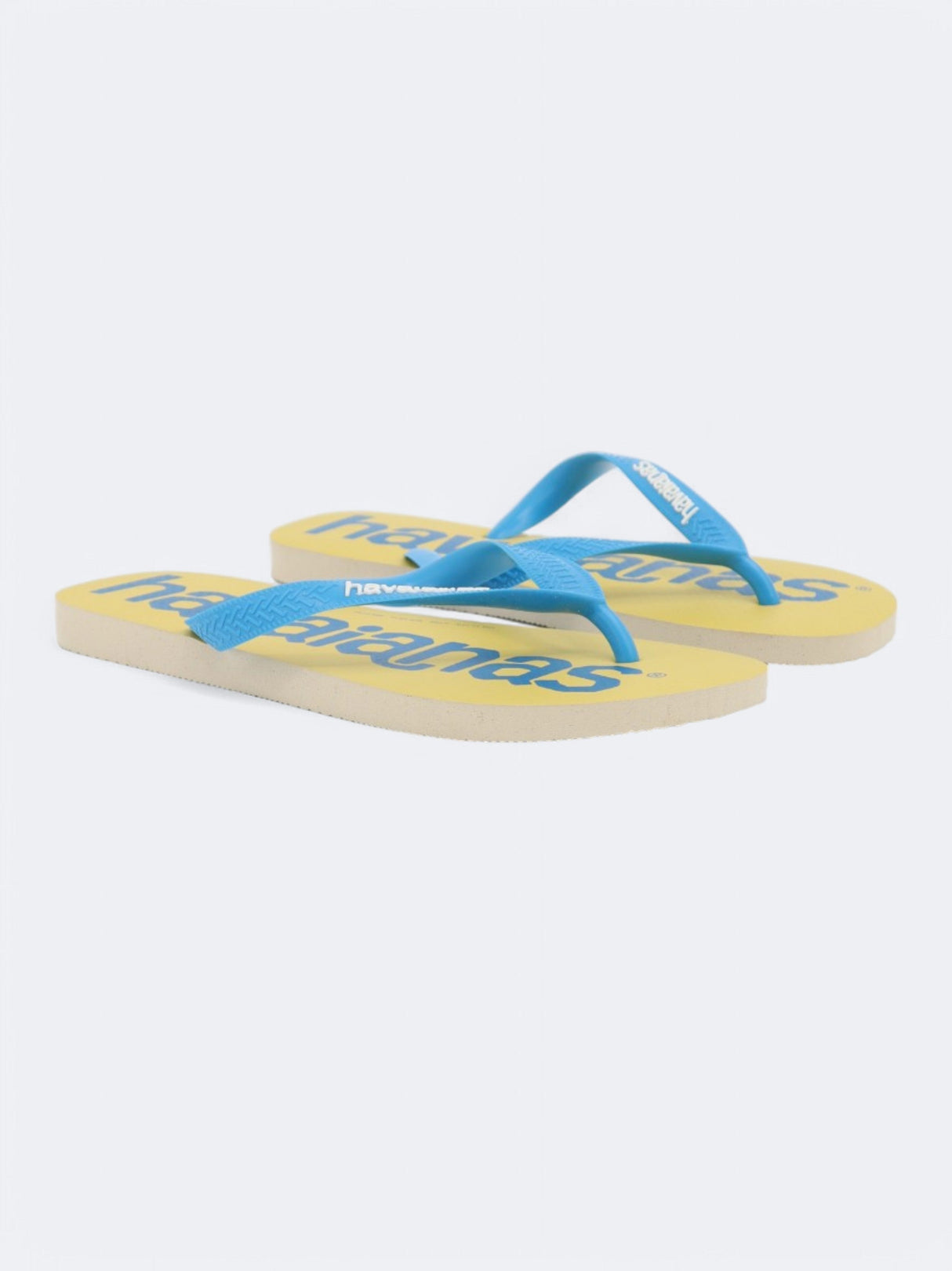 Image for Men's Printed Slippers,Blue/Yellow