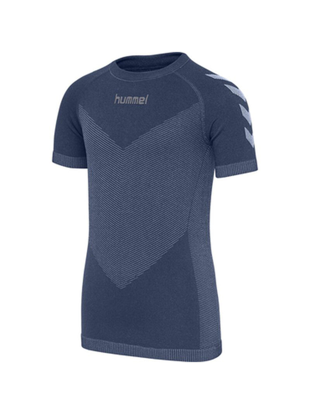 Image for Men's Textured Sports T-Shirt,Dark Blue