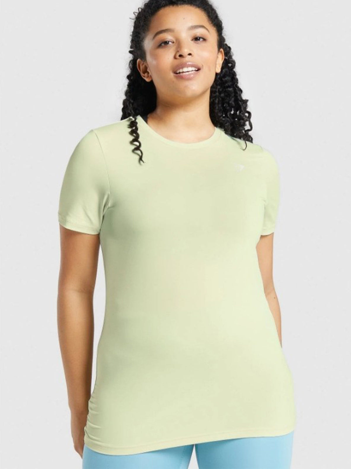 Image for Women's Brand Logo Printed Sports T-Shirt,Light Green