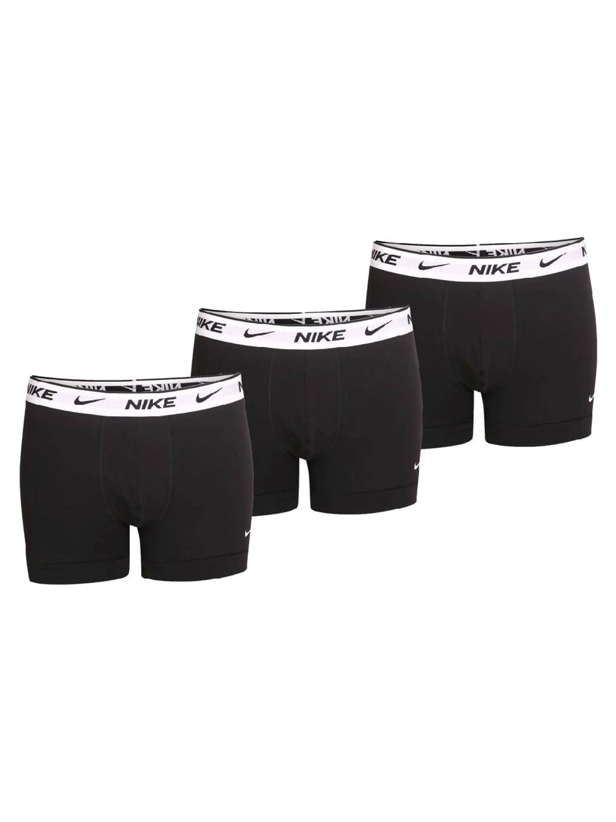 Image for Men's 3 Pcs Plain Boxers Set,Black
