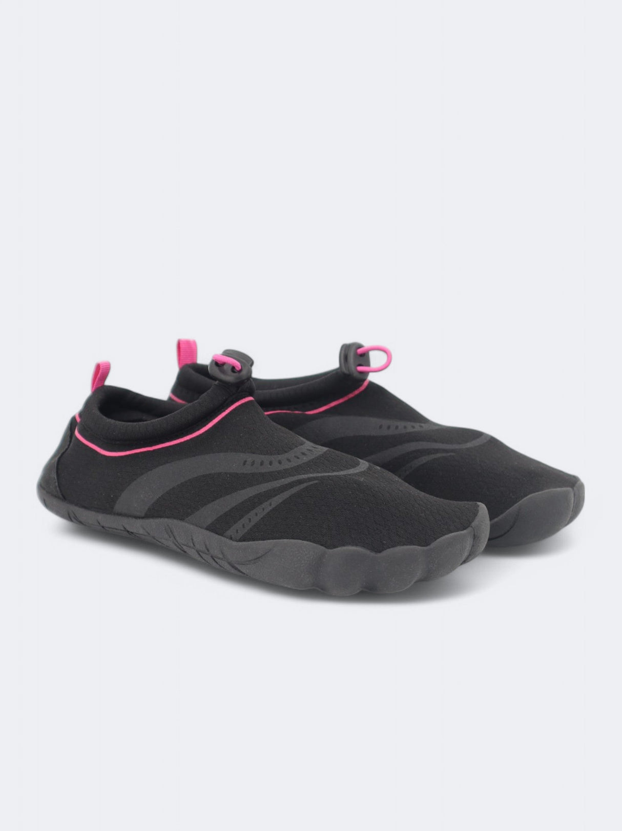 Image for Women's Adjustabe Buckle Slippers,Black