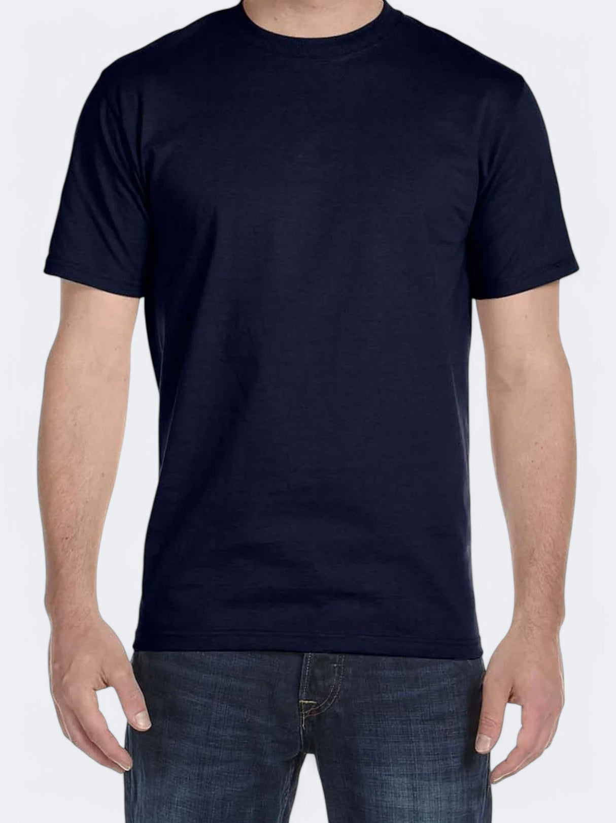 Image for Men's Plain T-Shirt,Navy