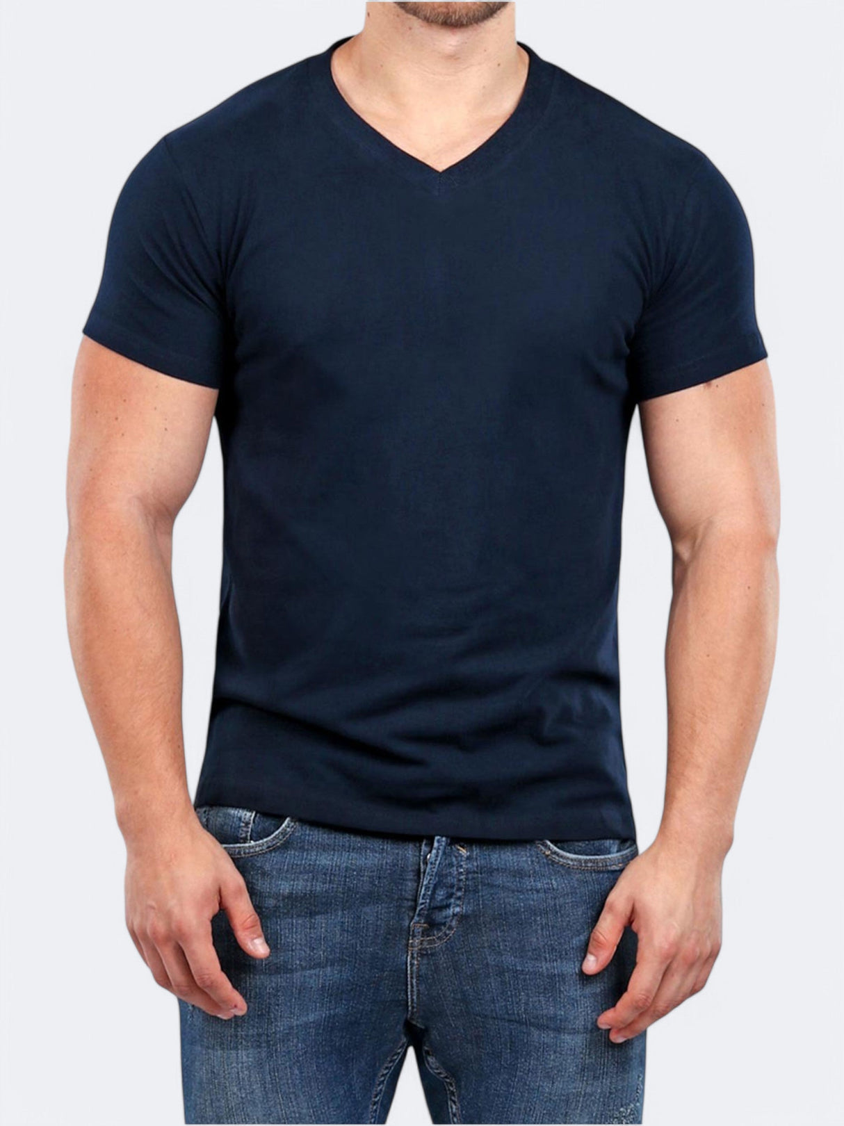 Image for Men's Plain T-Shirt,Navy