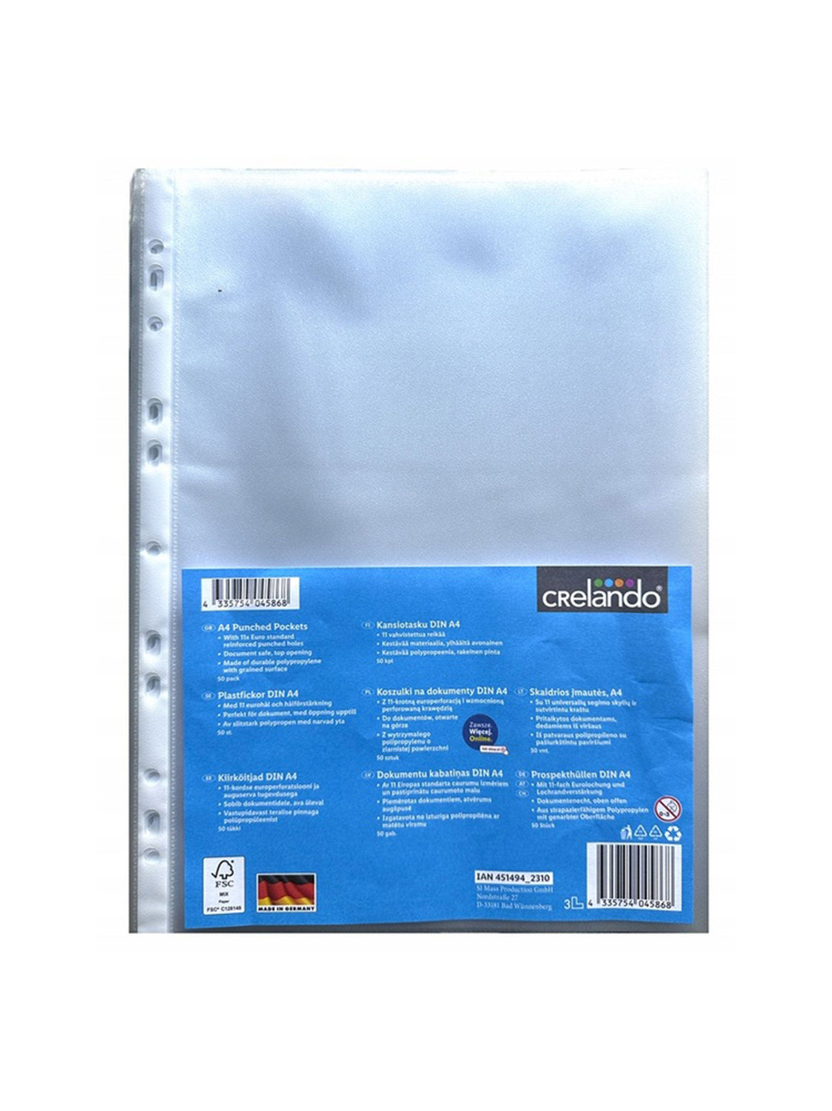 Image for A4 Document Pockets