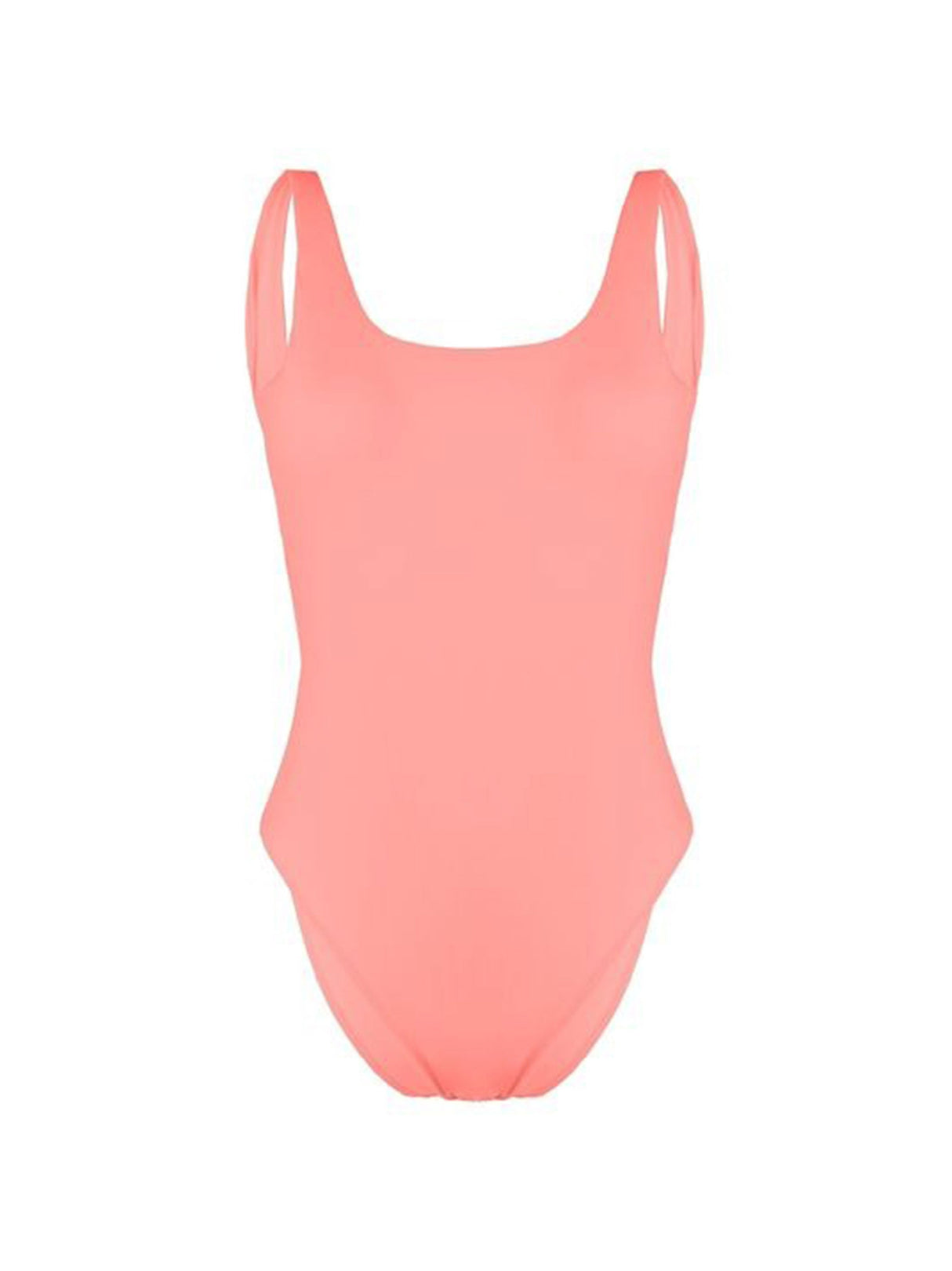 Image for Women's Open Back One Piece Swimsuit,Coral