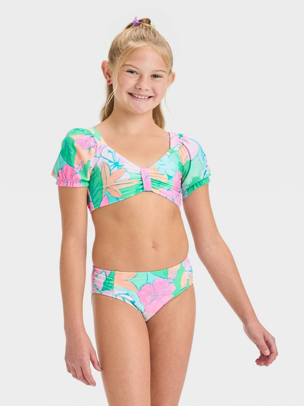 Image for Kids Girl's Bikini Top printed,Multi
