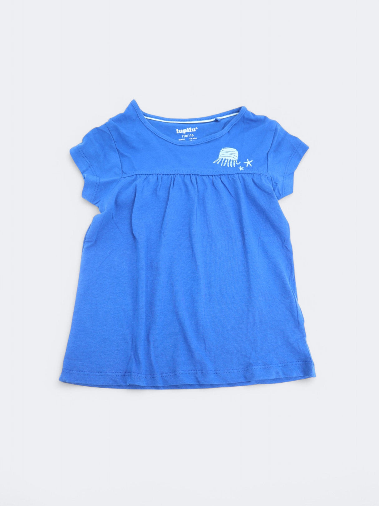 Image for Kid's Girl's Graphic Printed Top,Indigo