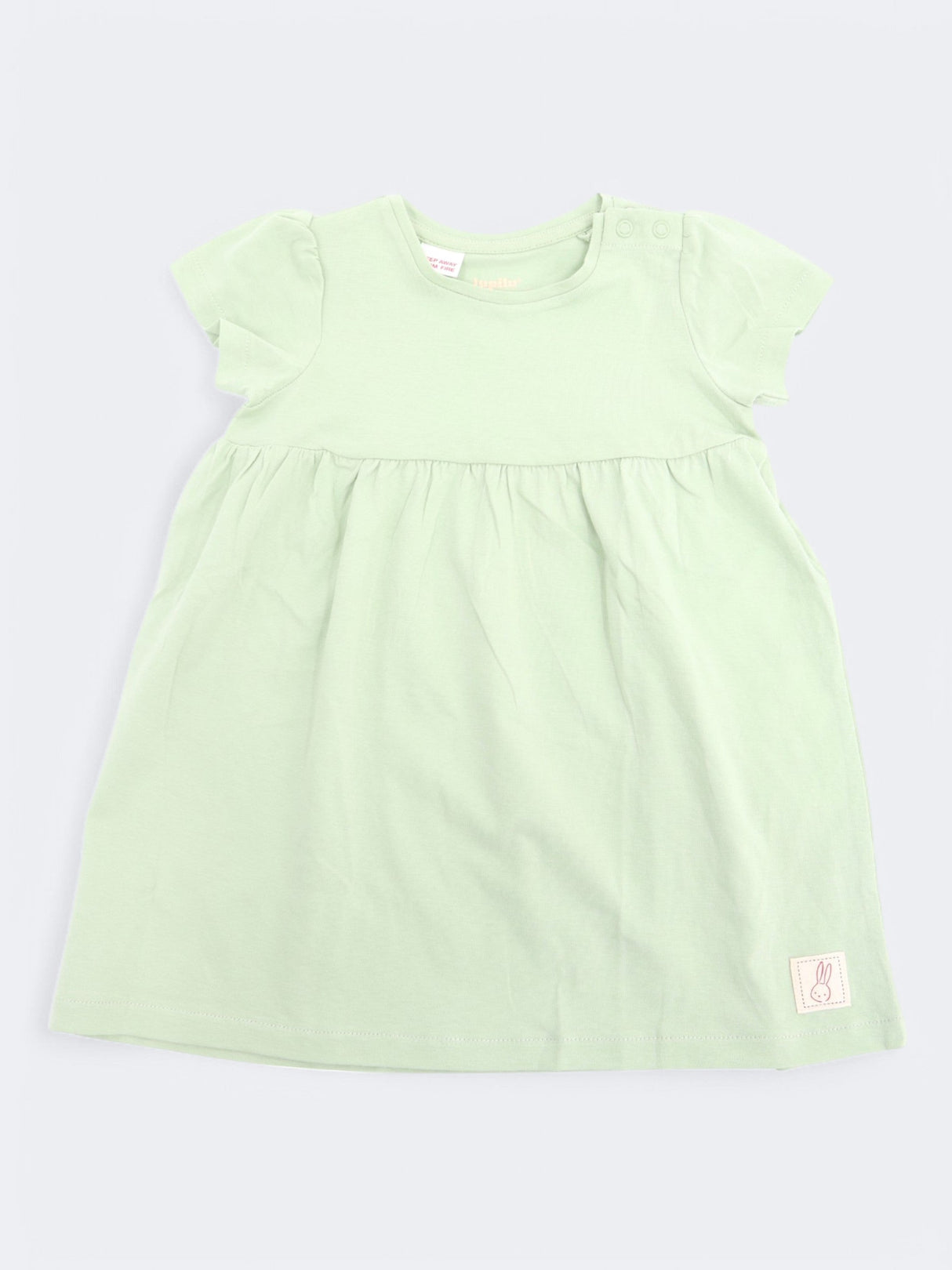 Image for kid's Girl's Plain Dress,Light Green
