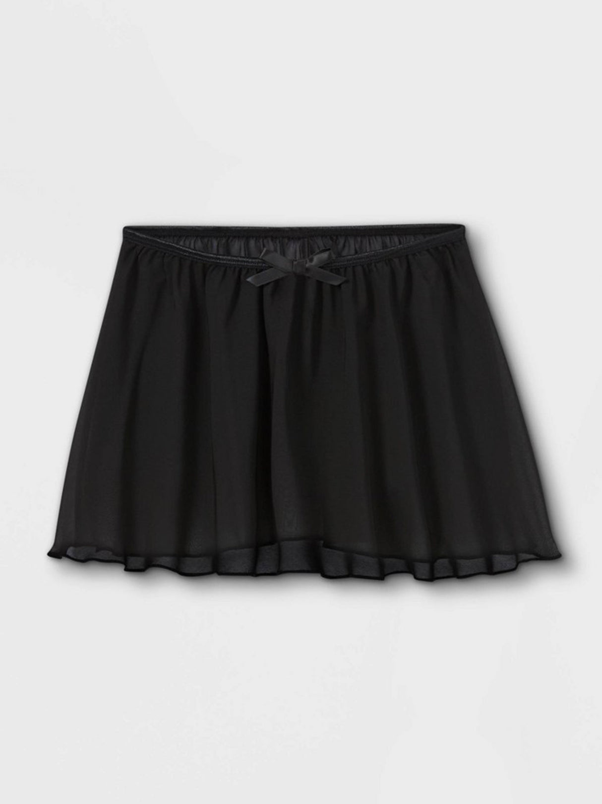 Image for Kids Girl Chiffon Cover-Up Skirt,Black