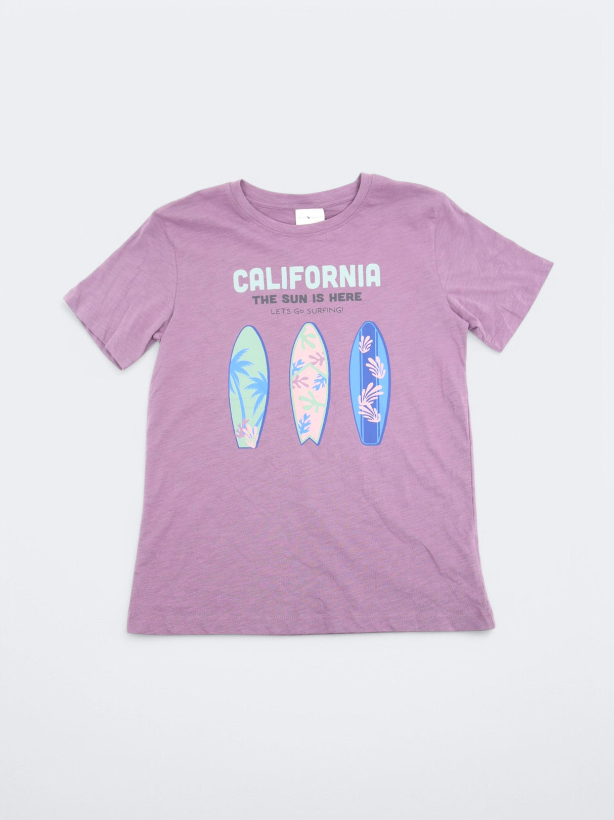 Image for Kid's Boy's Printed T-Shirt,Purple