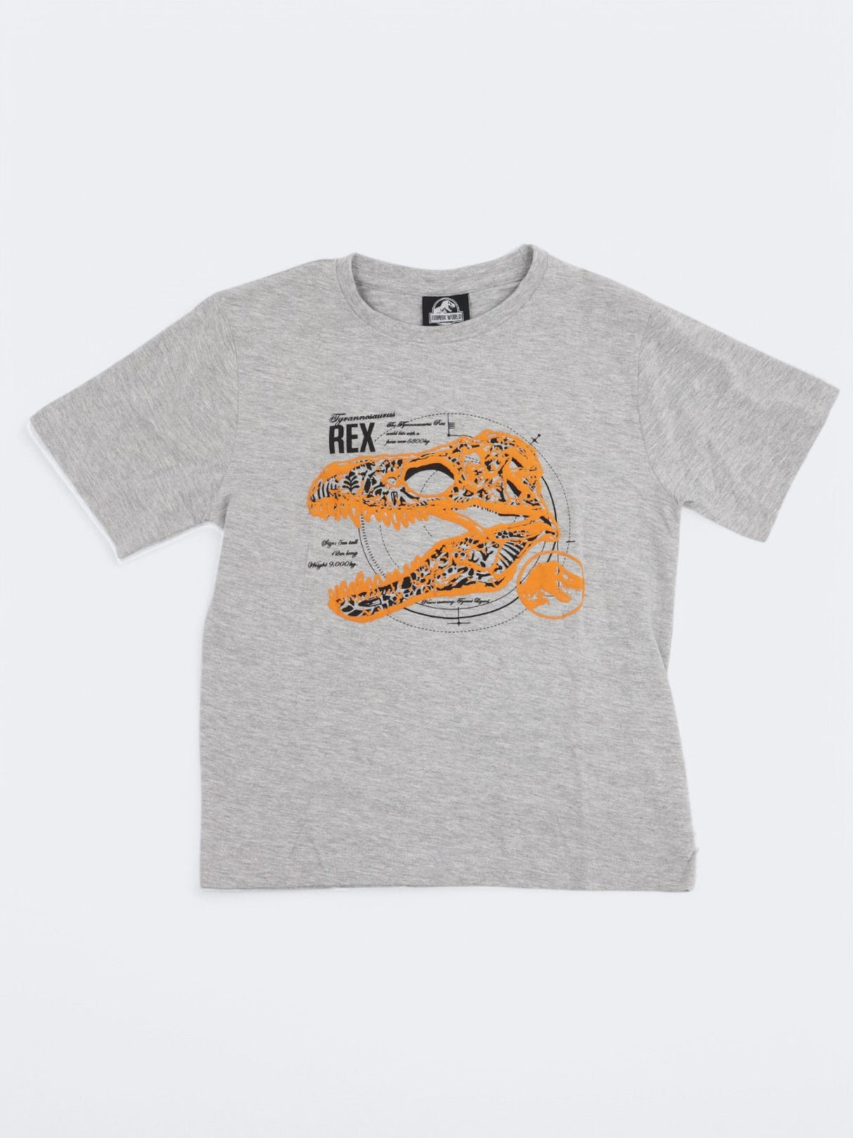 Image for Kid's Boy's Graphic Printed T-Shirt,Grey
