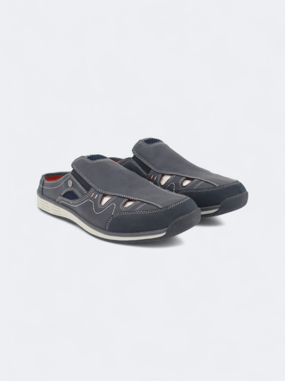 Image for Men's Plain Sandals,Navy