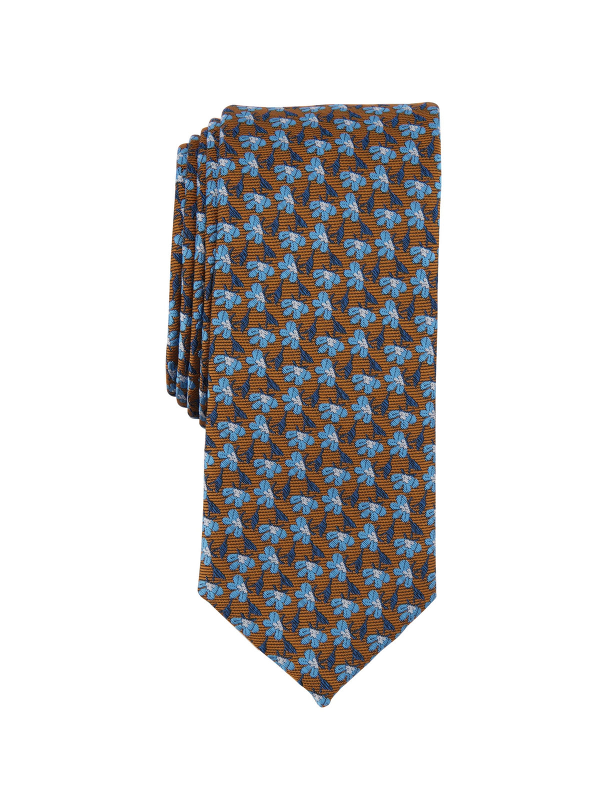 Image for Men's Monaco Skinny Tie,Brown/Blue