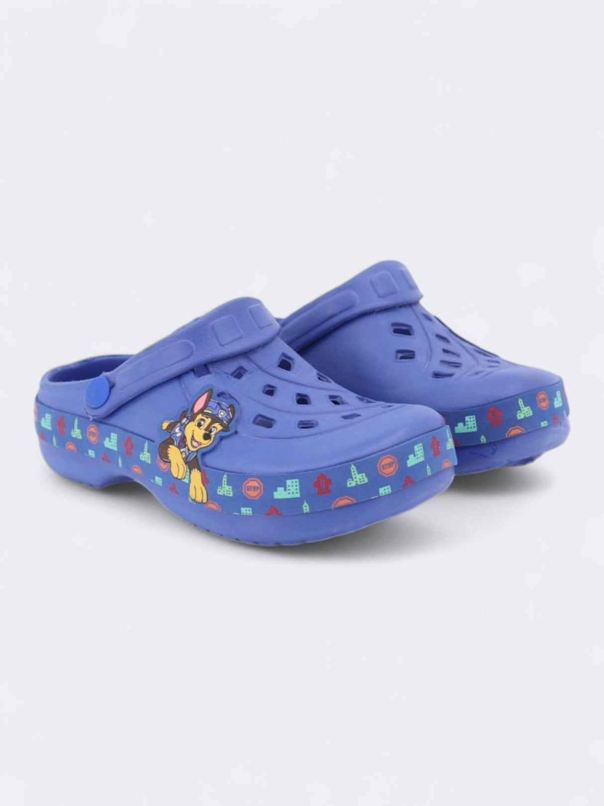 Image for Kids Boy's Graphic Printed Slippers,Blue