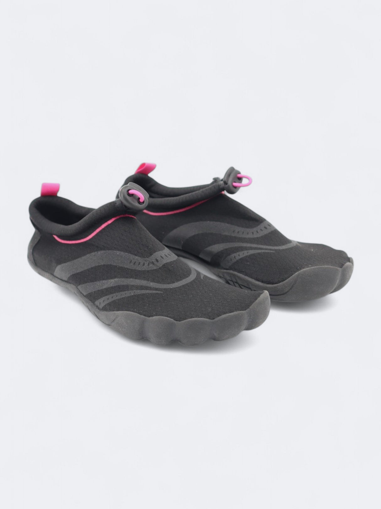 Image for Women's Adjustabe Buckle Slippers,Black
