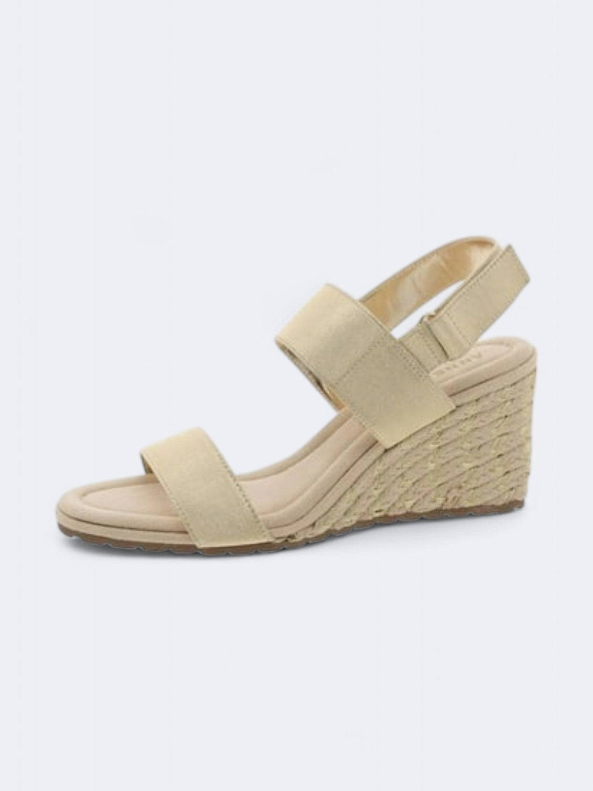 Image for Women's Canvas Dressy Wedge Sandals,Gold