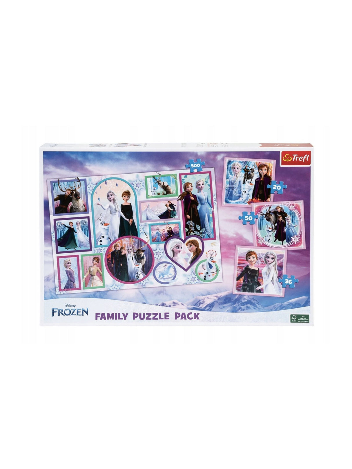 Image for Puzzle Family Pack 3 In 1