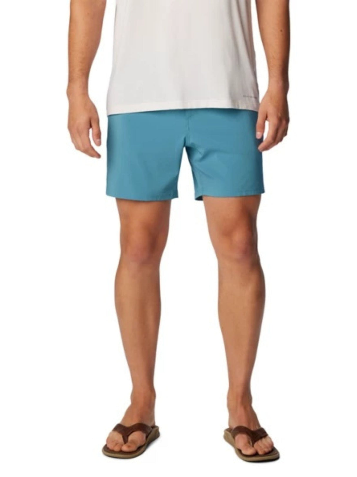 Image for Men's Plain Chino Shorts,Blue
