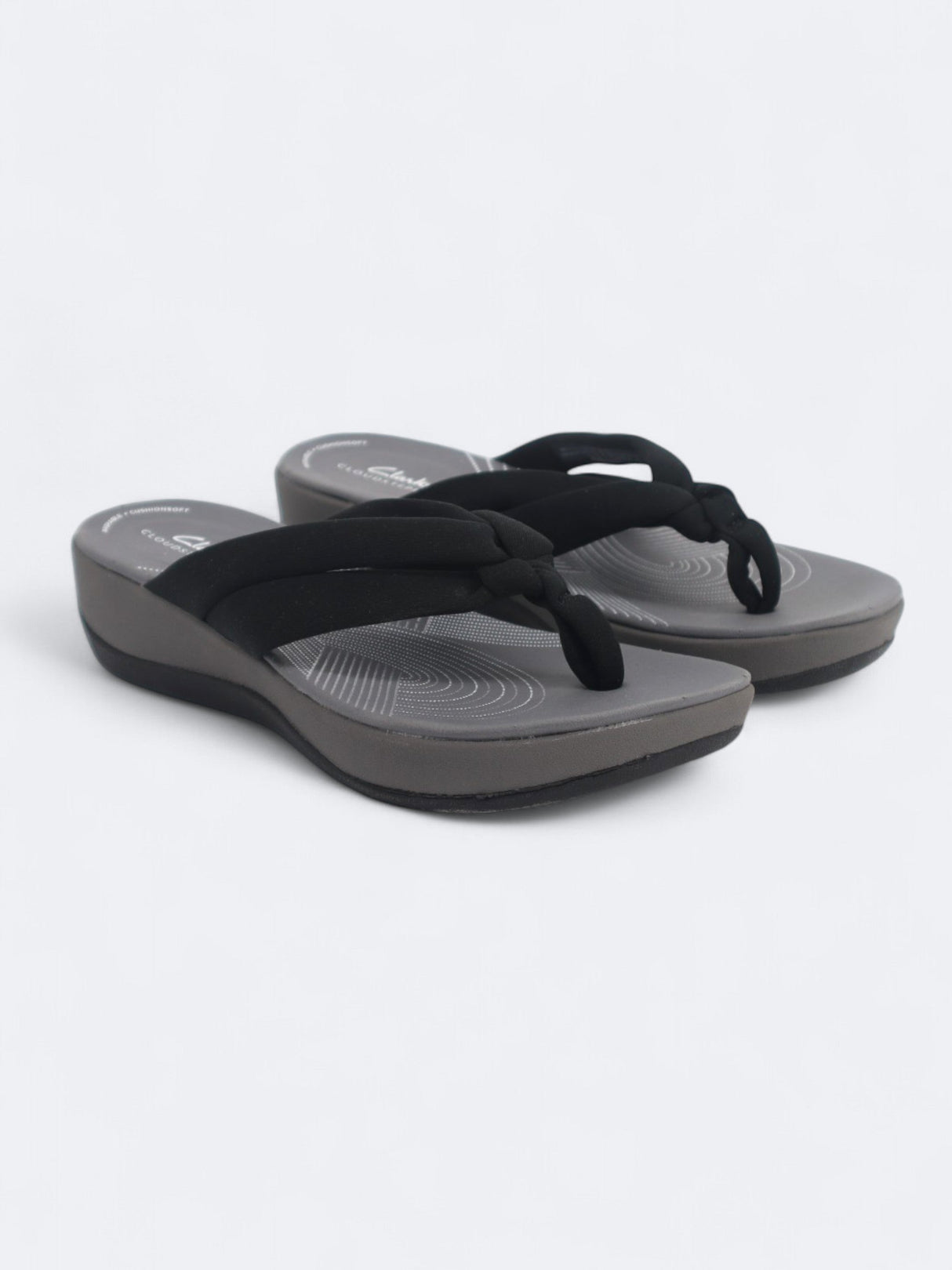 Image for Women's Pain Slide Slippers,Black/Grey