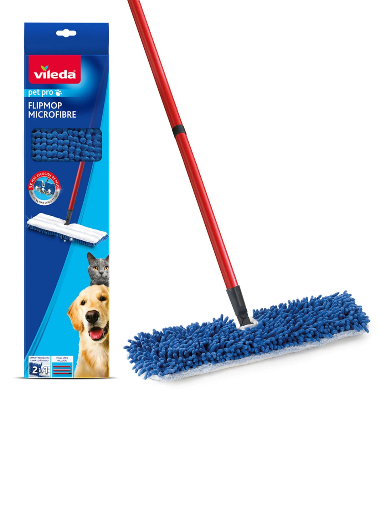 Image for Pet Pro Microfibre Flip Mop