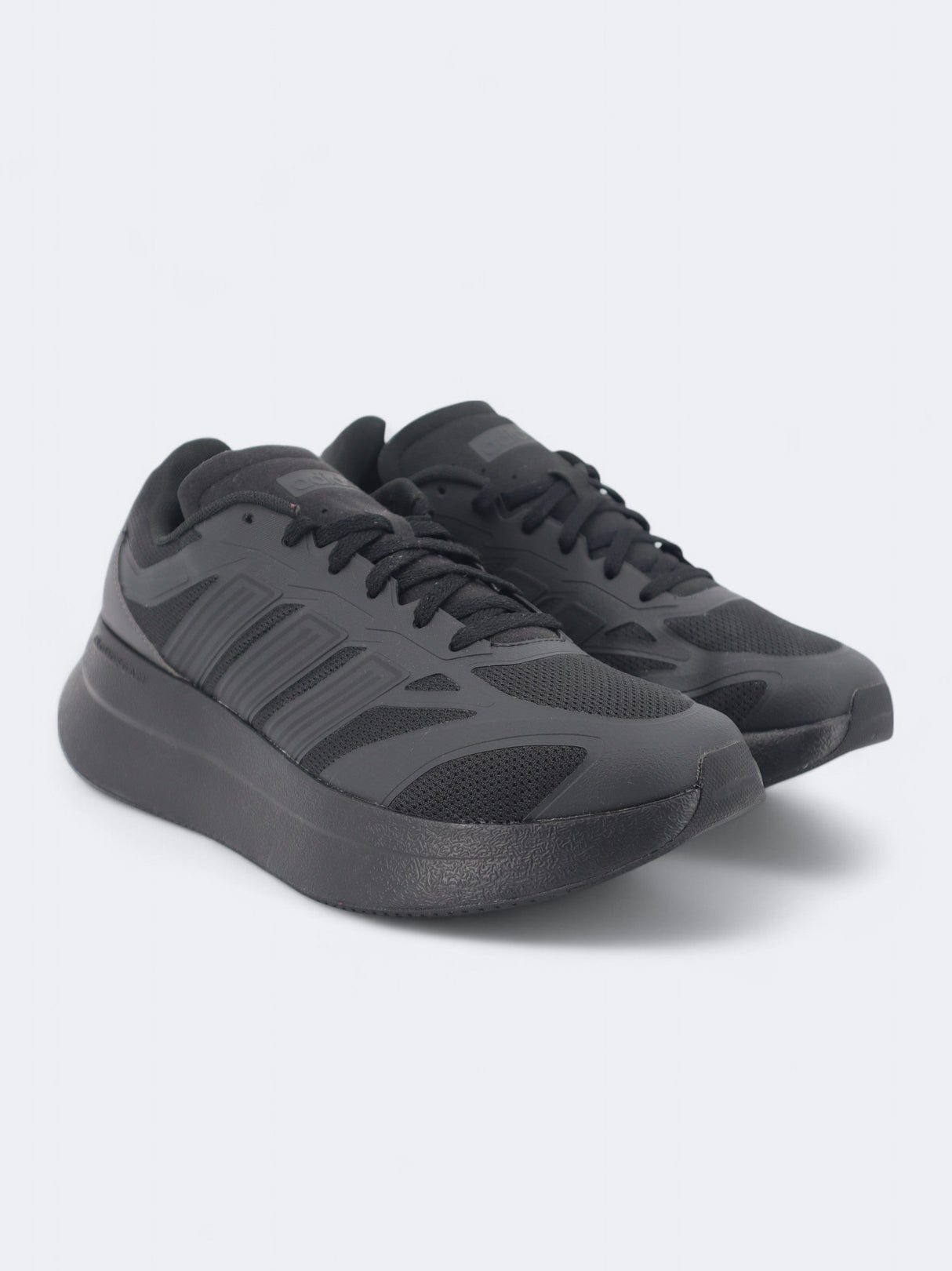 Image for Men's Textured Running Shoes,Black