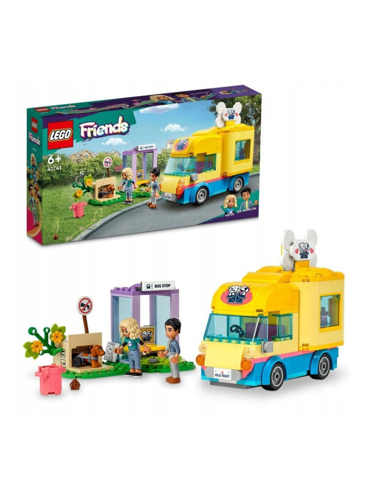 Image for Friends 41741 Dog Rescue Van Lego
