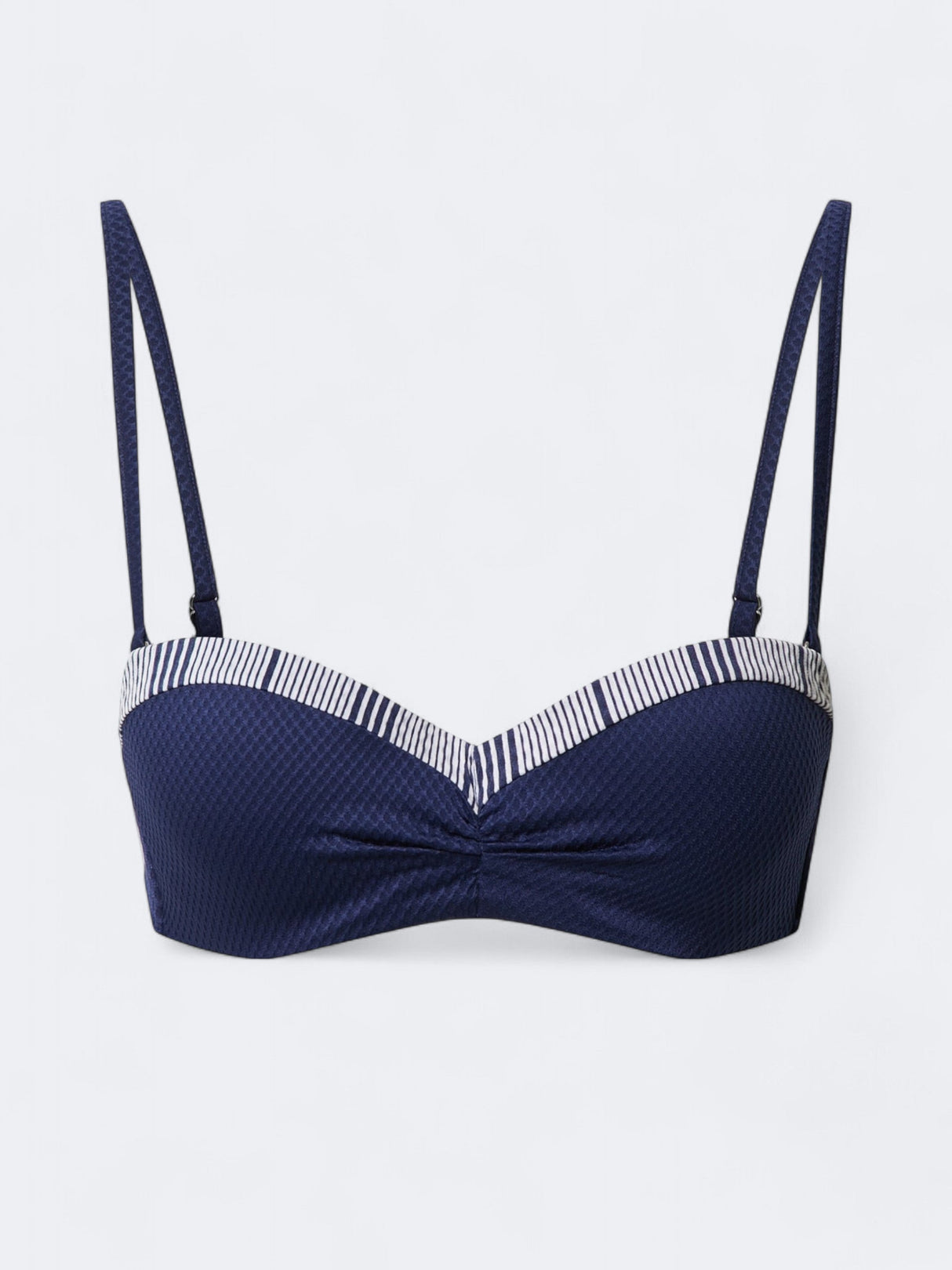 Image for Women's Textured Bikini Top,Navy
