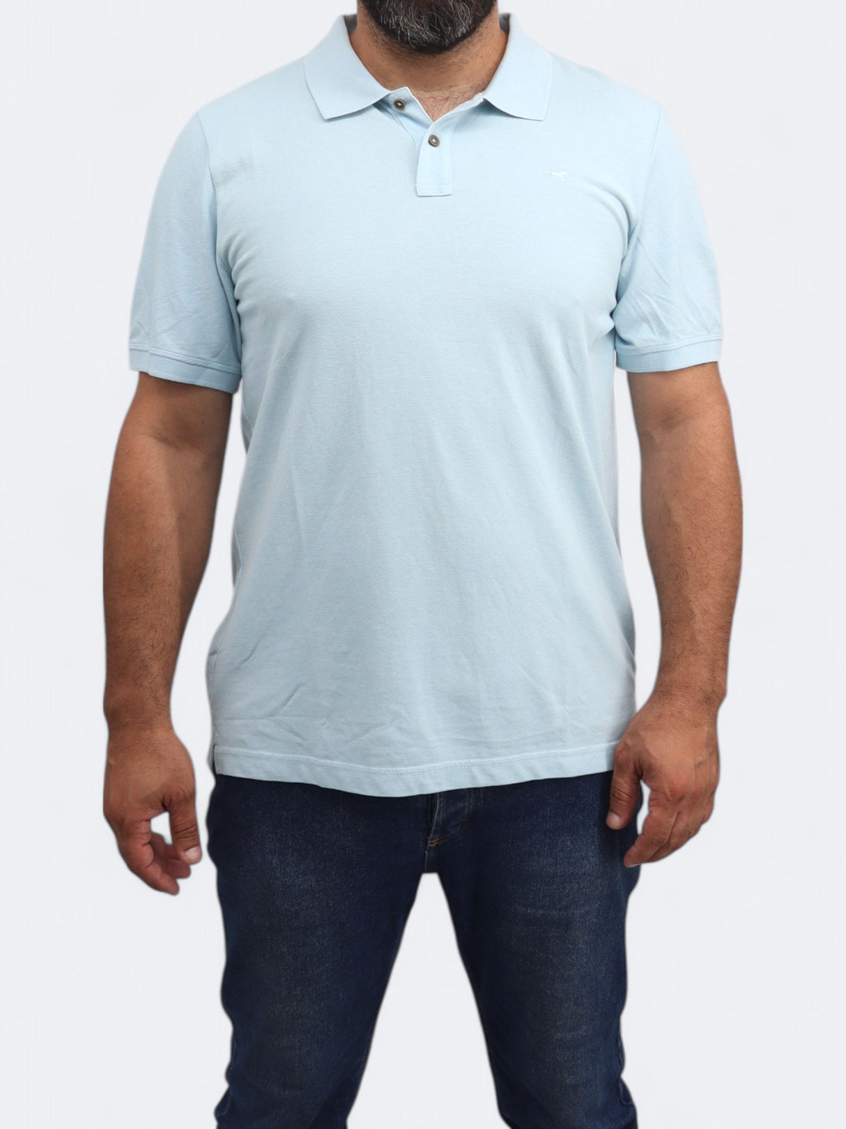 Image for Men's Plain T-Shirt,Light Bue