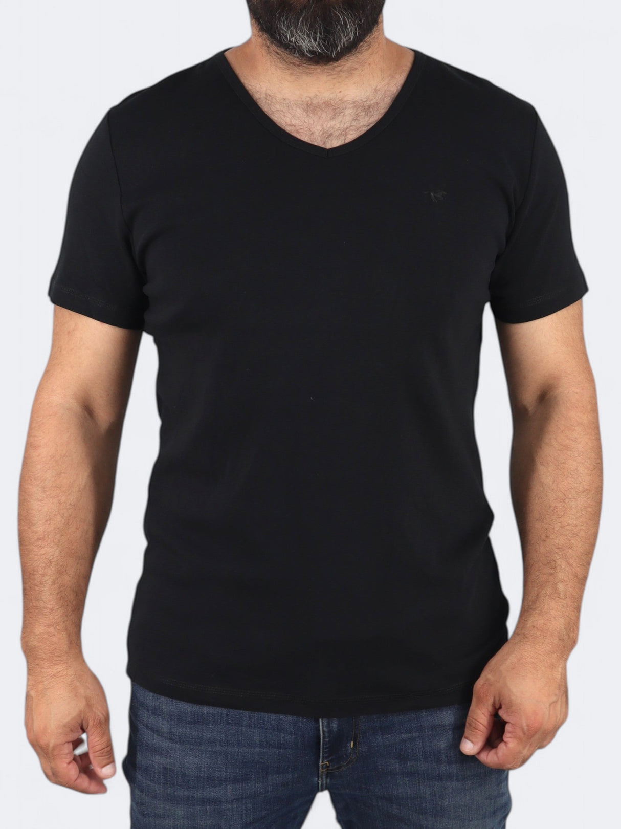Image for Men's Plain T-Shirt,Black