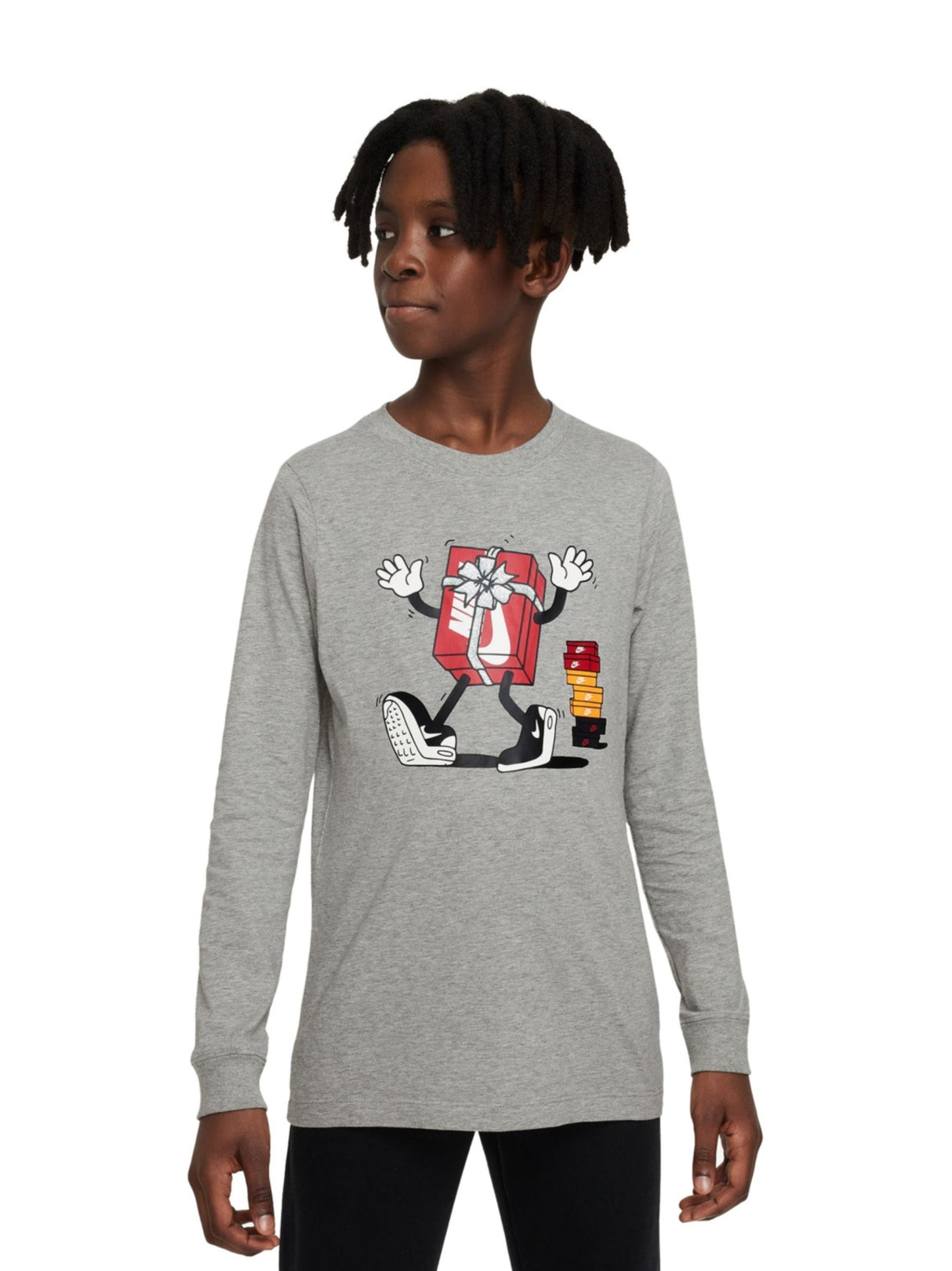 Image for Kids Boy's Printed Top,Grey