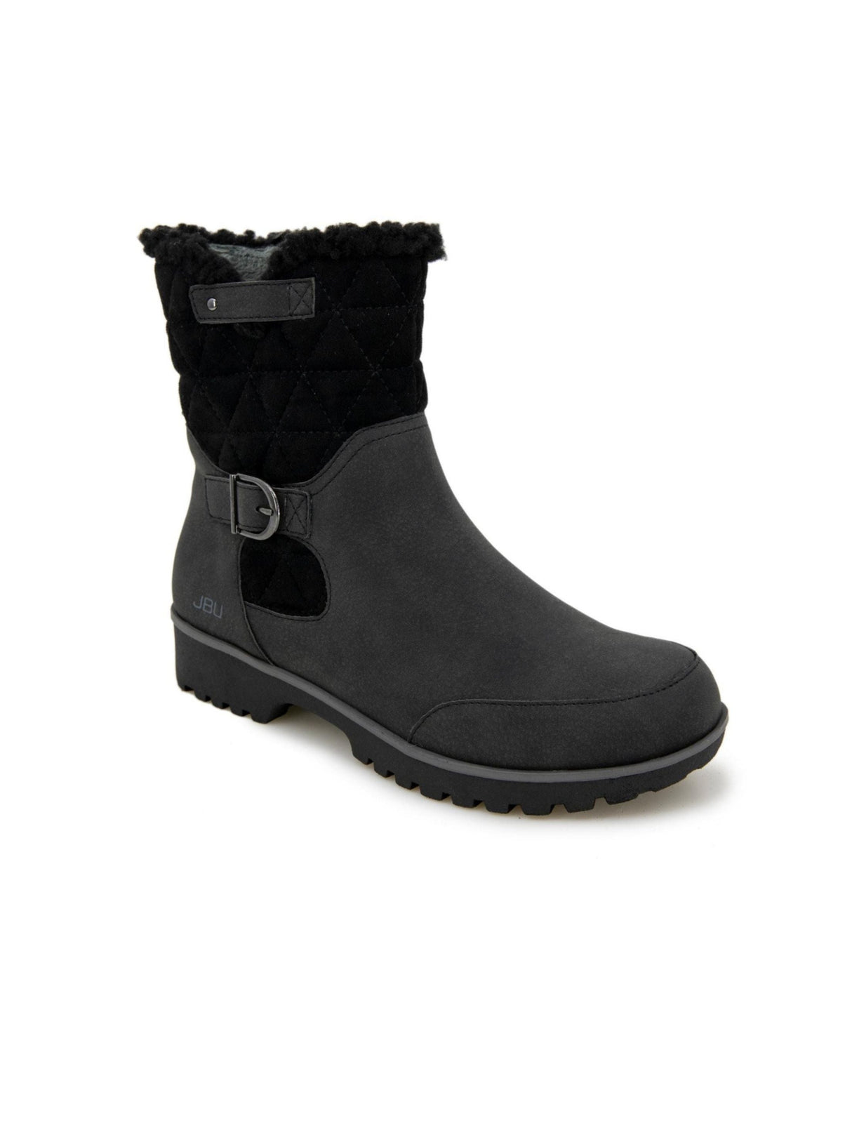 Image for Women's Plain Ankle Boots, Grey/Black