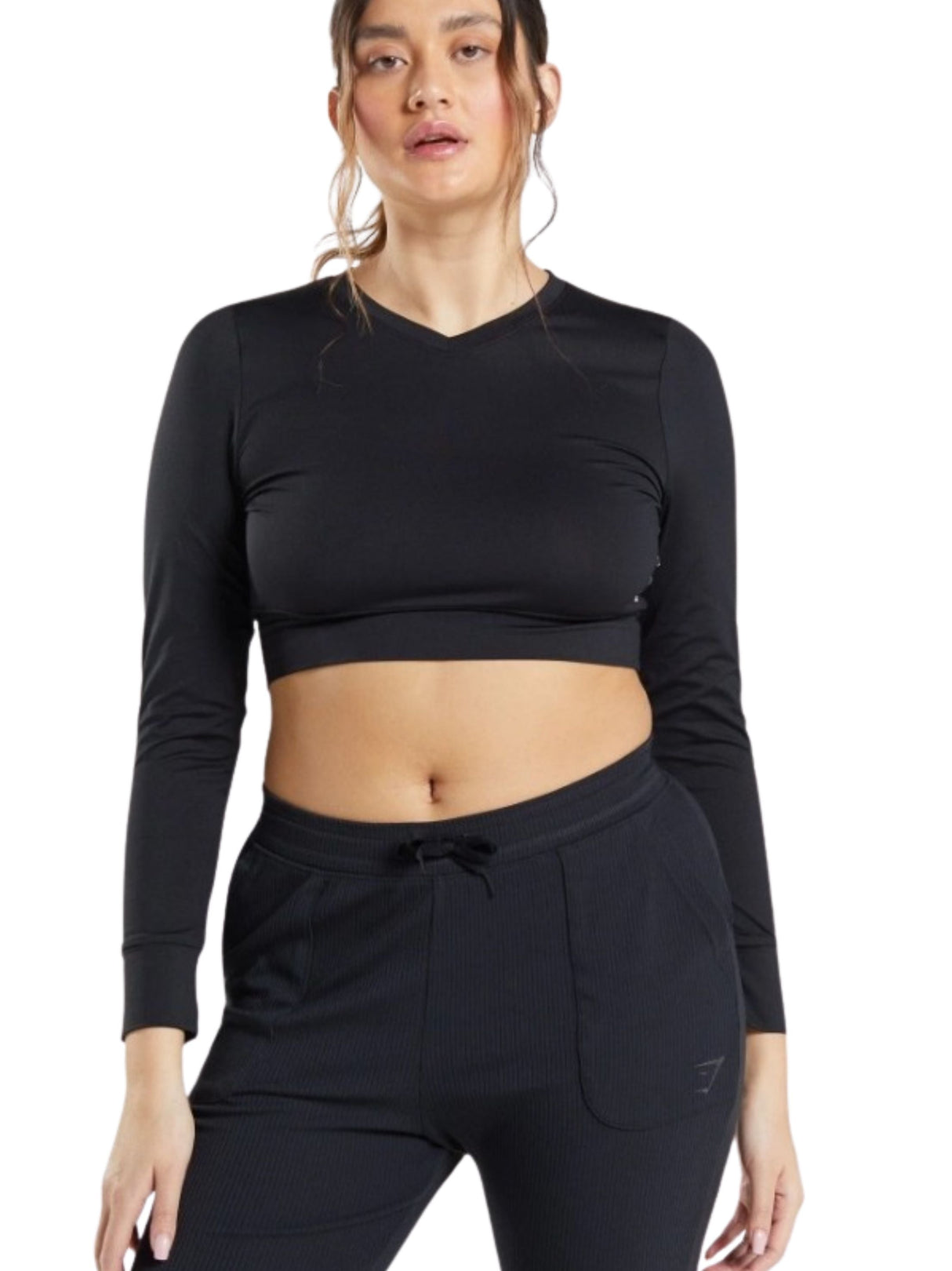 Image for Women's Open Back Sport Top,Black