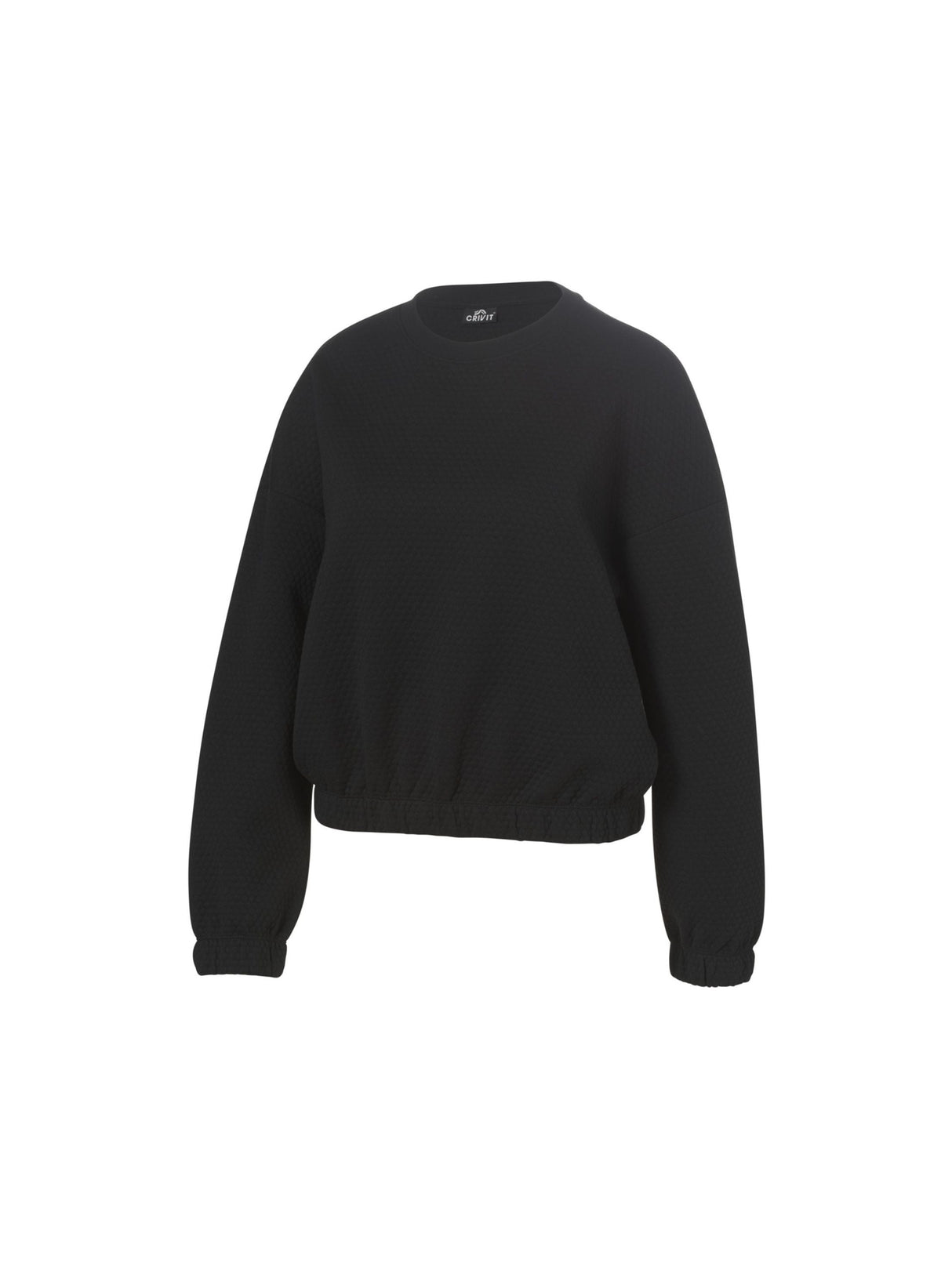 Image for Women's Textured Sweater, Black