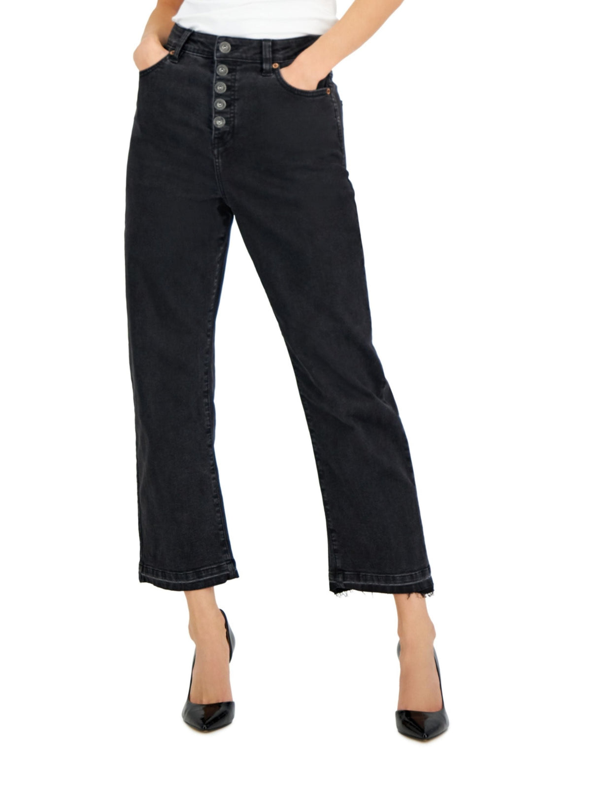 Image for Women's Plain Jeans,Black