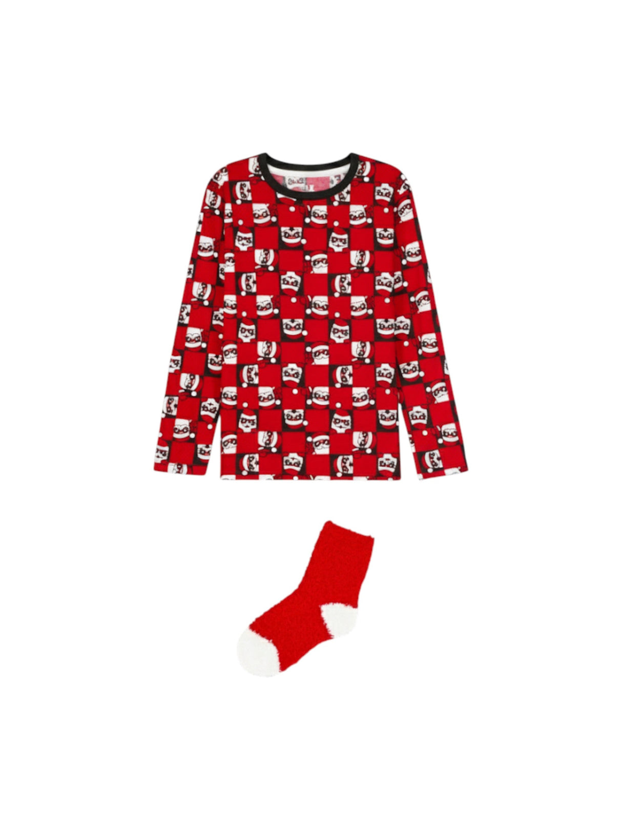 Image for Kids Boy's Printed Sleepwear Top,Red