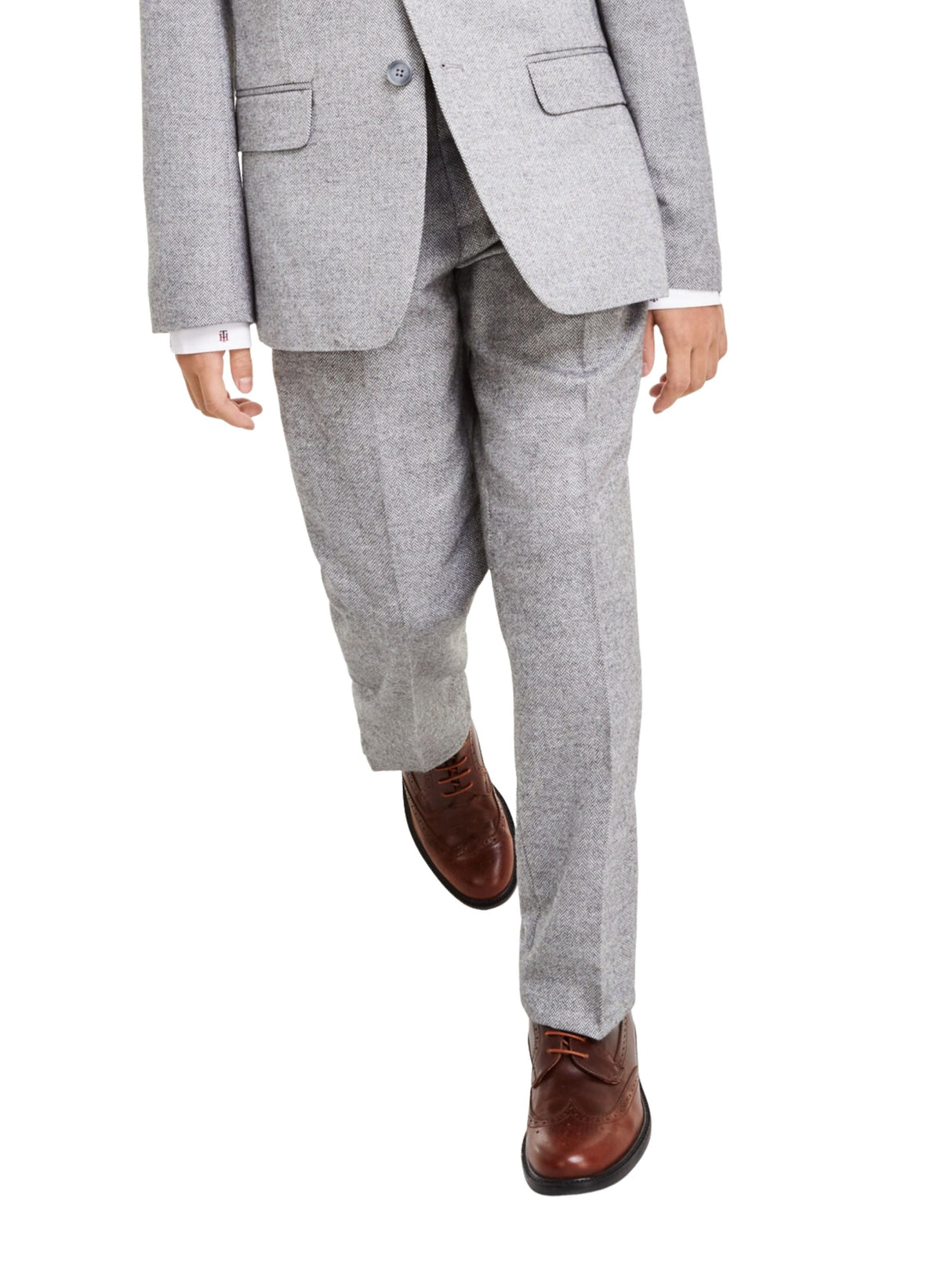 Image for Kid's Boy's Printed Classic Pants,Light Grey